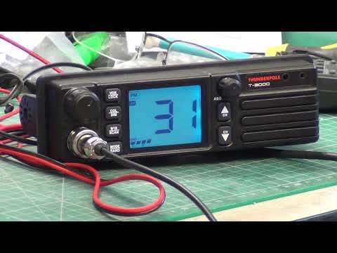 Thunderpole T3000 CE MultiNOrm CB radio - On The Air Test