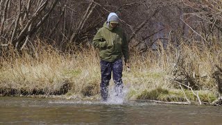 Patagonia Pánská bunda Swiftcurrent® Wading Jacket - River Rock Green