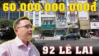 BÁN NHÀ MẶT TIỀN ĐƯỜNG LÊ LAI, PHƯỜNG BẾN THÀNH, GIÁ 60 Tỷ | Liên hệ: 0983383509 #batdongsan