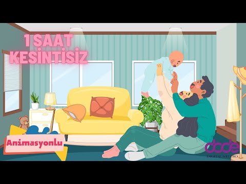 Atem Tutem Men Seni Bebek Uyku Ninnisi, Animasyonlu 1 Saat Kesintisiz Uyku Ninnisi