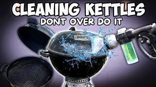 Why I DONT over Clean My Weber Kettle Grill | A Guide To Cleaning Charcoal Grills