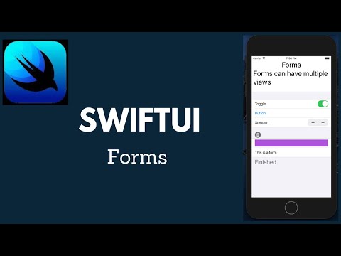 SwiftUI Basics:  Working with Forms