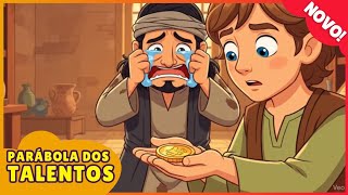 Parábolas de Jesus: A parábola dos talentos | Desenhos bíblicos infantil | Episódio 3