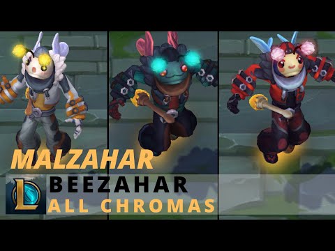 Beezahar Malzahar All Chromas - League of Legends