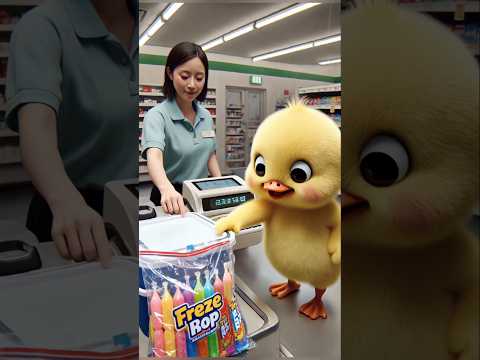 What cool treats did the little duck prepare for its friends?