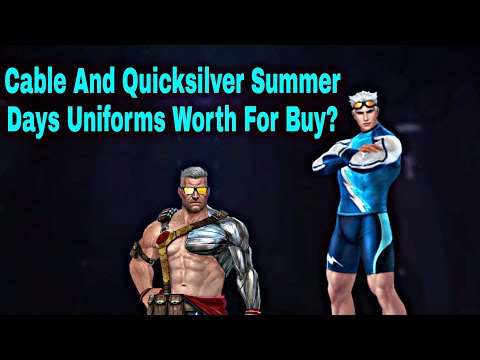 Cable And Quicksilver Summer Days Uniforms Worth For Buy? Tips On Uniforms - Marvel Future Fight