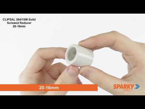 CLIPSAL 264/1SM | Solid Screwed Reducer 20-16mm