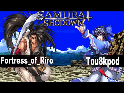 Samsho: Fortress_of_Riro (Haohmaru) vs Tou8kpod (Rimiruru) Samurai Shodown Online Match