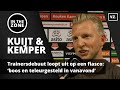 Trainersdebuut loopt uit op een fiasco: ‘boos en teleurgesteld in vanavond’