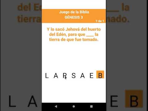 Juego de la Biblia Video