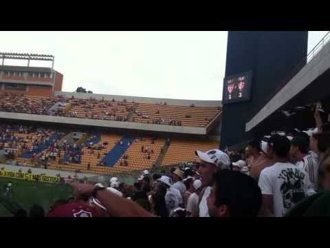 Comemoração após o gol do Fred - São Paulo 1 x 4 Fluminense