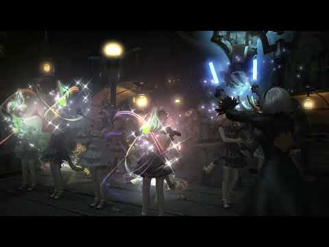 FFXIV: The Songbirds Gridania Popup Concert On Mateus, Hythlodaeus Theme: Heroes Forge Ahead