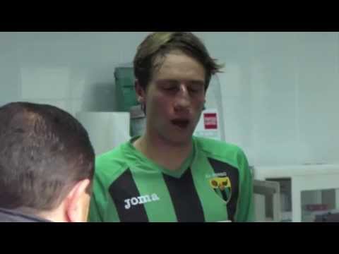 La grave lesión de Roa en el partido EF Periso - CUC Villalba