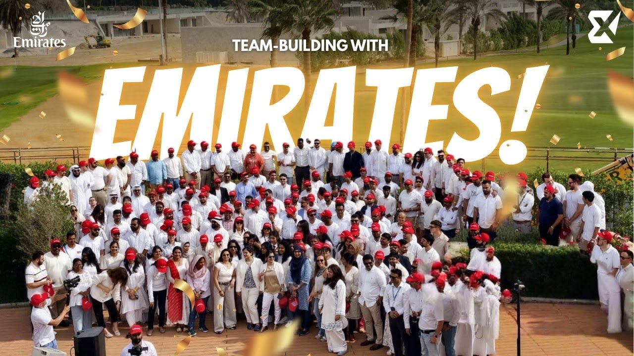 Emirates Team Building Event by Talentex | 250 Participants | Corporate Team Activities