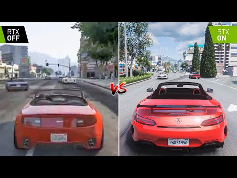GTA 5 2013 vs 2022 - RTX OFF vs ON Graphics Comparison 'First Mission' [XBOX 360 vs Gaming PC]