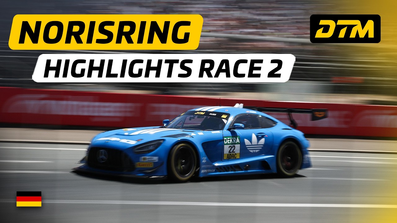 Kompakte Highlights von Rennen 2 ⏱️🚀 | DTM Norisring 2026