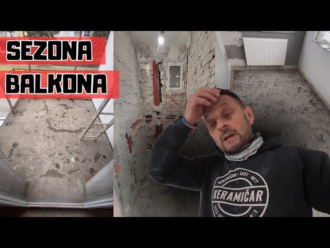 PRVI BALKON ove godine: hidroizolacija i početak radova! | PART 1