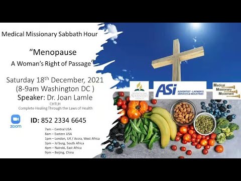 Menopause - A Woman's Right of Passage   ||  Dr Joan Callam - Lamle
