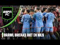 BRAWL breaks out after Toronto FC vs. New York City FC final whistle 👀 | ESPN FC