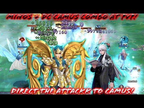 Saint Seiya: Awakening (KOTZ) - Griffon Minos with DC Camus Lineup at PvP! Control Atk to DC Camus!