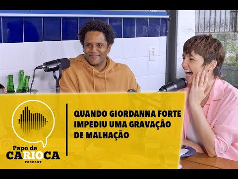 Corte PAPO DE CARIOCA - Quando Giordanna Forte atrapalhou uma gravação de Malhação