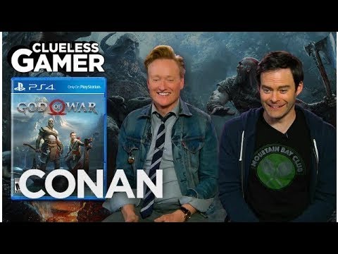 Clueless Gamer: "God Of War" With Bill Hader - CONAN on TBS
