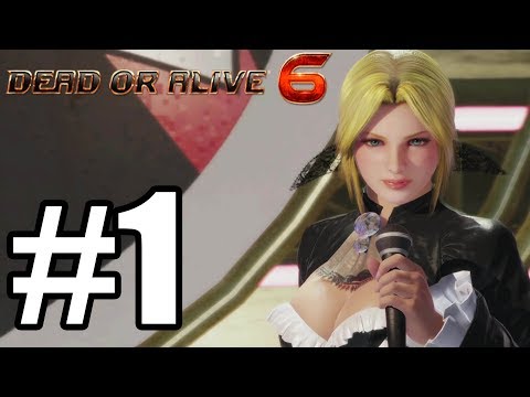 Dead or Alive 6 Story Mode Gameplay Walkthrough Part 1 - Full Game