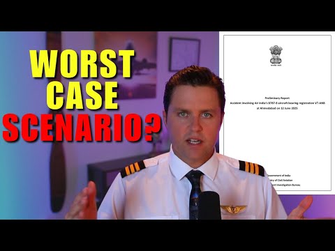 BREAKING: Air India 171 Preliminary Report Is Out – Pilot Reacts Live