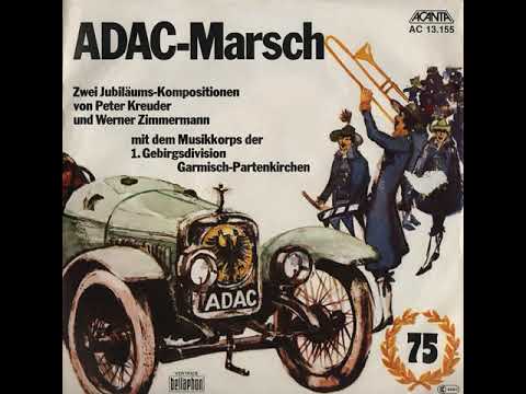 Zwei ADAC-Märsche (1928 + 1978)  [Werbeplatte 1978]