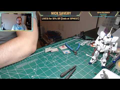 Mecha Warehouse Live Build #020 - 9/05/20