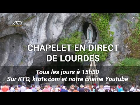 Chapelet du 2 octobre 2020 à Lourdes