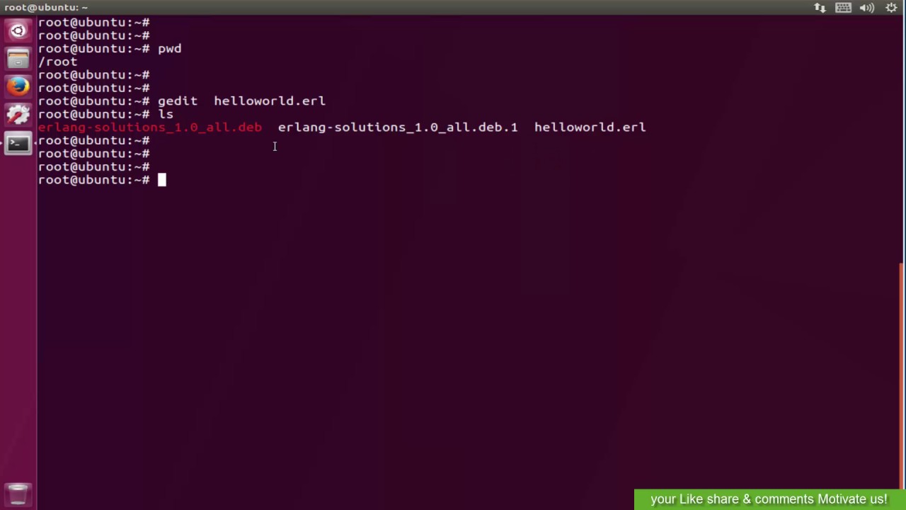 Erlang Hello World Example How To Write Compile and Execute Erlang Program on Linux
