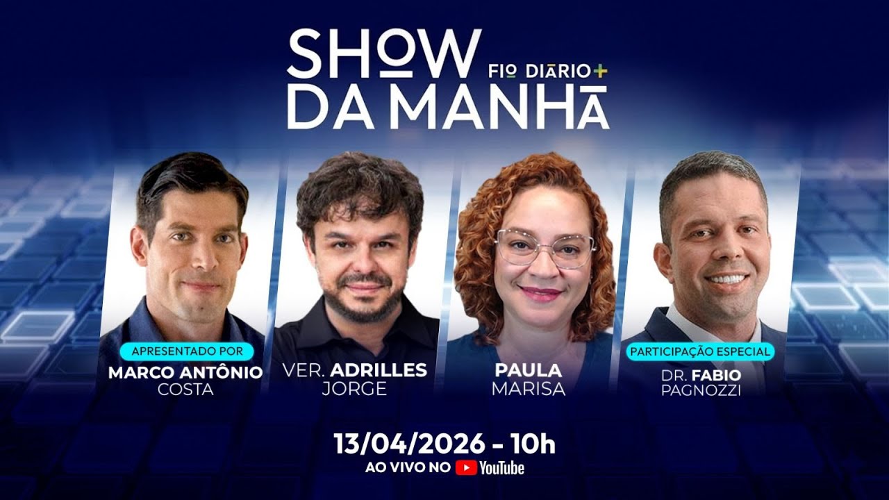 SHOW DA MANHÃ - ALEXANDRE DE MORAES FOI ABANDONADO POR LULA? - 13/04/2026
