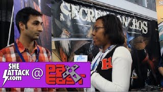 SheAttack and Switchblade Monkeys President Discusses Secret Ponchos - PAX East 2014