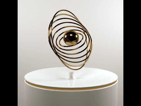 Rings - Motion Graphic - 3D Cinema 4D