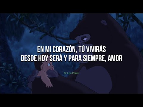Tarzán - En Mi Corazón Vivirás (By: Phil Collins) (Letra)