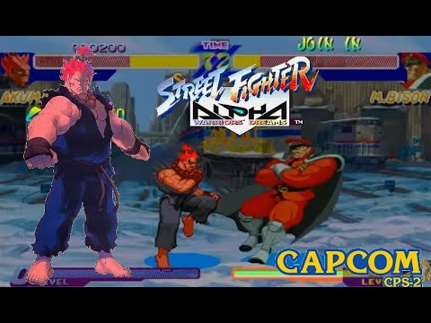 Street Fighter Alpha:Warriors' Dreams Expert Difficulty Akuma( Gouki) no lose Playthrough