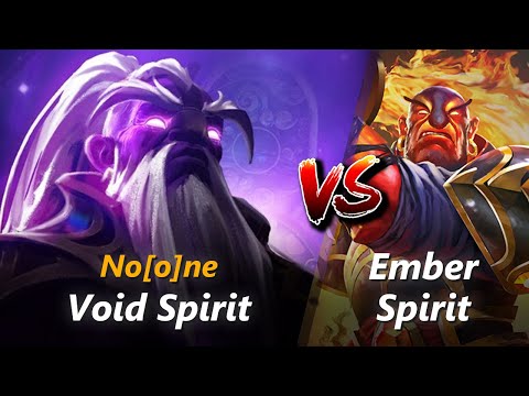 How to Void Spirit mid vs Ember Spirit (feat. No[o]ne) | First 10 minutes