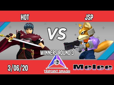 Tripoint Smash 100 - Winners Round 3 - Hot(Marth) Vs. JSP(Fox)