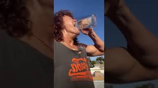 thirsty man drink water.#shorts, #trending #trendtoday