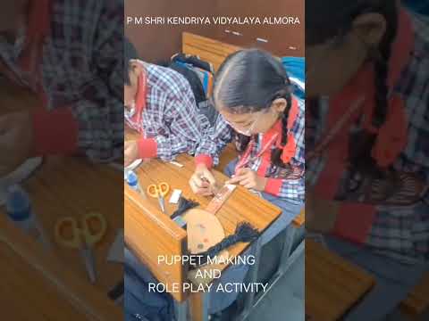 कठपुतली से बनी कहानी