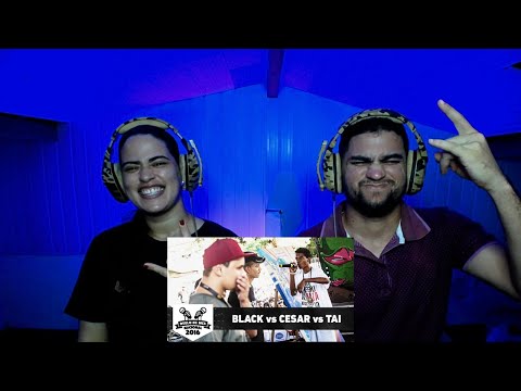 REACT Black (BA) vs Cesar (ES) vs Tai (PE) (1ª Fase) - Duelo de MCS Nacional 2016 - 20/11/16