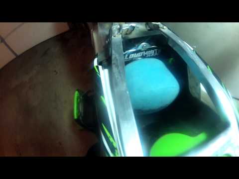 Loudmouth mx air filter install on 09 Kx450f, loudmouthmx.com