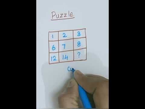 Puzzle time/Math tricks.