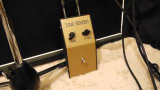 Video thumbnail for JMI Tone Bender MK1 ＋ Rangemaster　トーンベンダー＆レンジマスター試奏しました by Camuro Custom Built Pedals And Mods