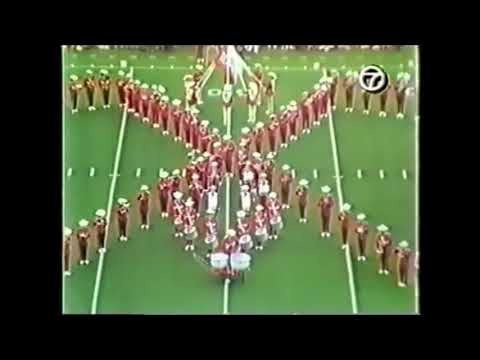 Texas vs Arkansas 1969 National Championship Game Longhorn Band Halftime Show