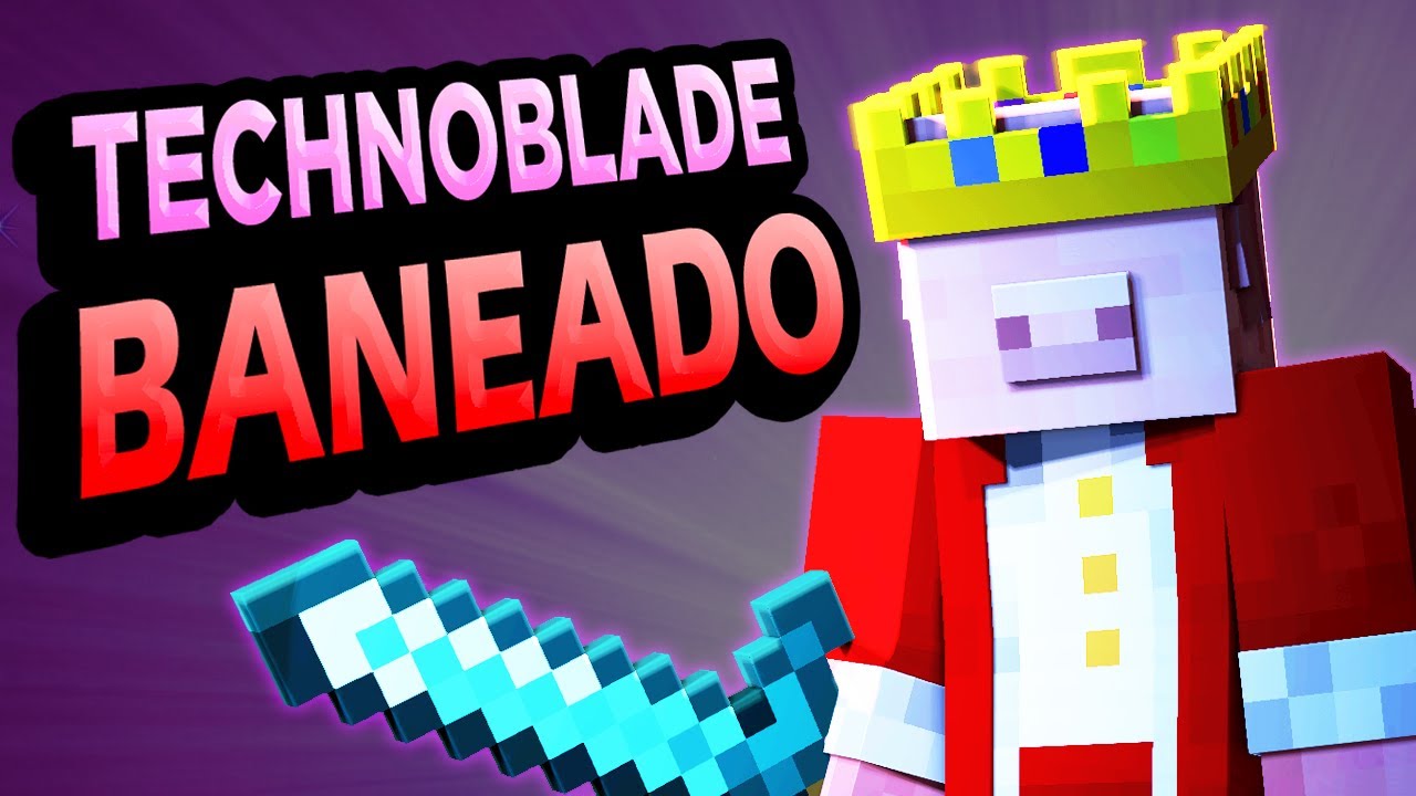 Technoblade fue BANEADO de MINECRAFT