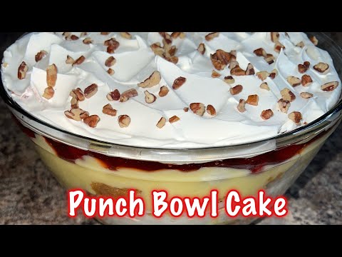 Southern Punch Bowl Cake