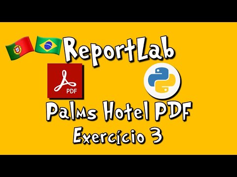  Python ReportLab  Palms Hotel PDF   Exercício 3   Registar uma Font Family