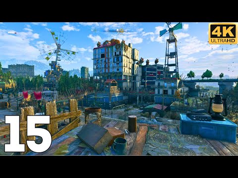 DYING LIGHT 2 Walkthrough Gameplay Part 15 - The Raid | Liberate The Camp | Jack & Joe's Camp